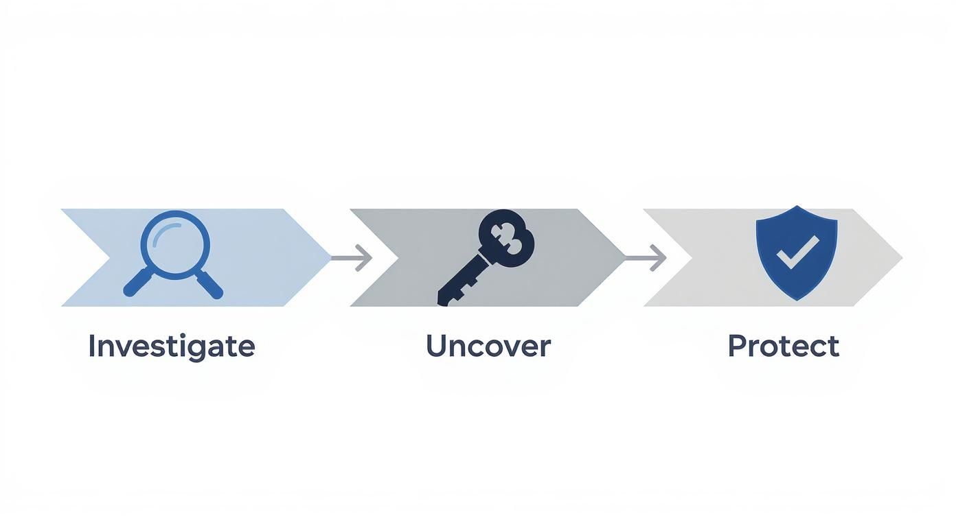 Infographic about what is due diligence in real estate
