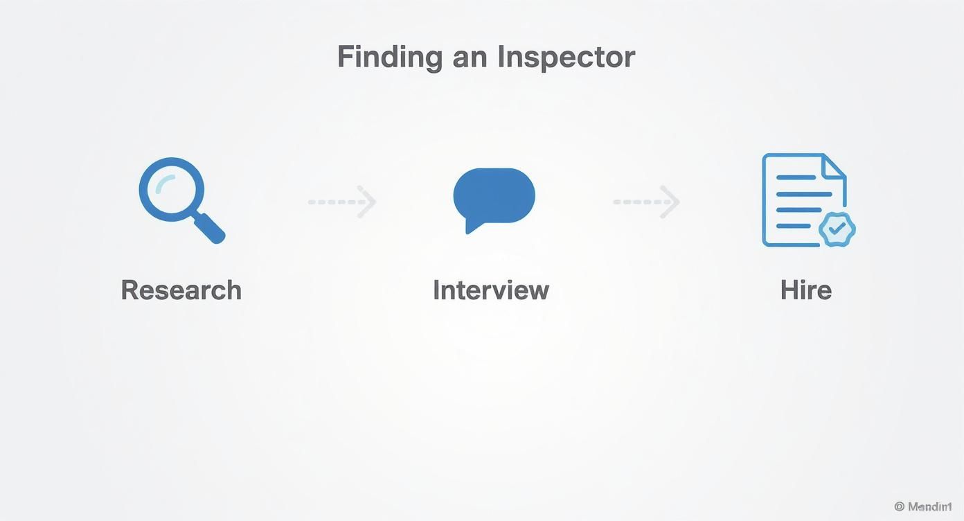 Infographic about home inspection before buying