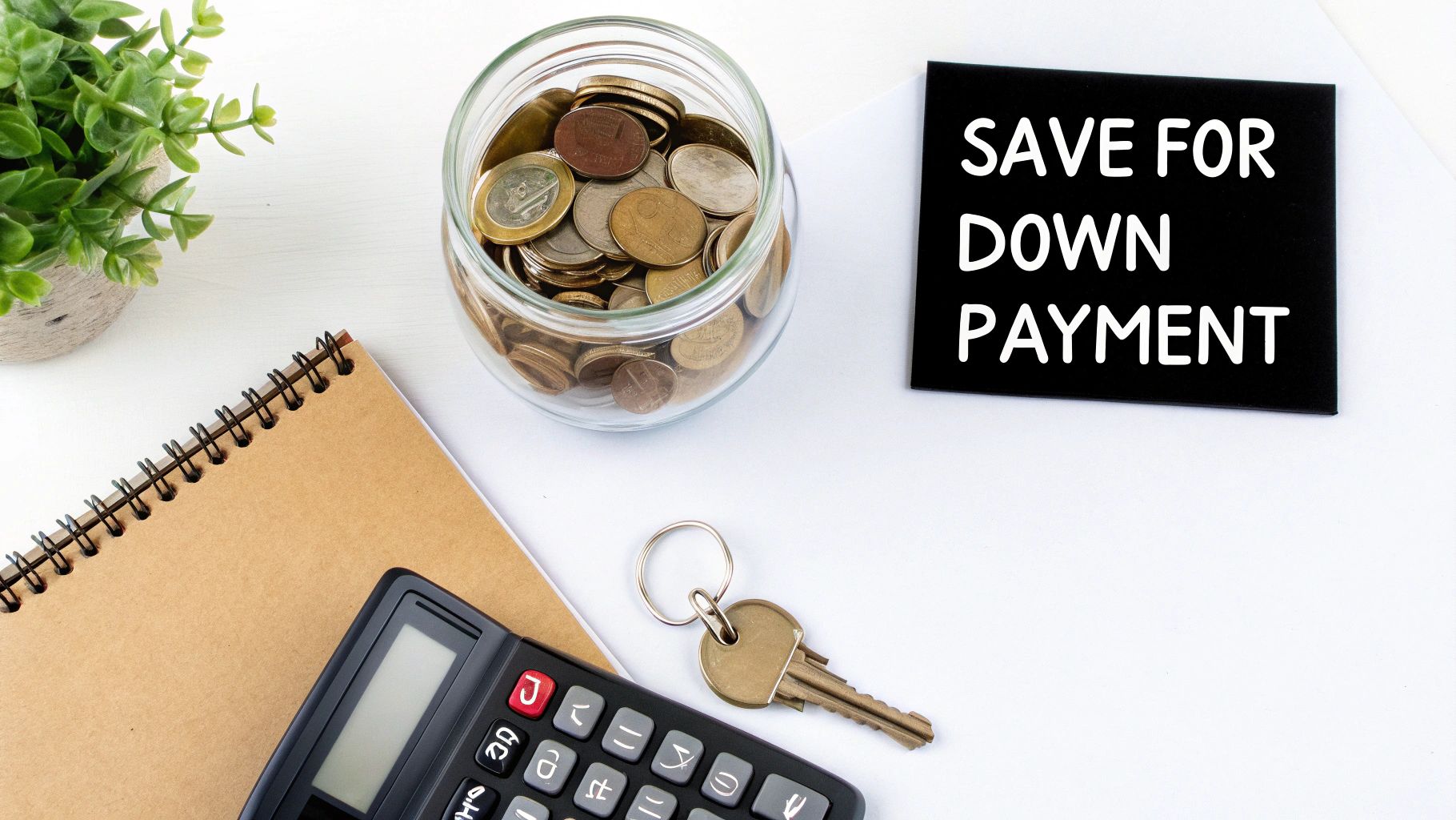 Save for a Down Payment and Closing Costs