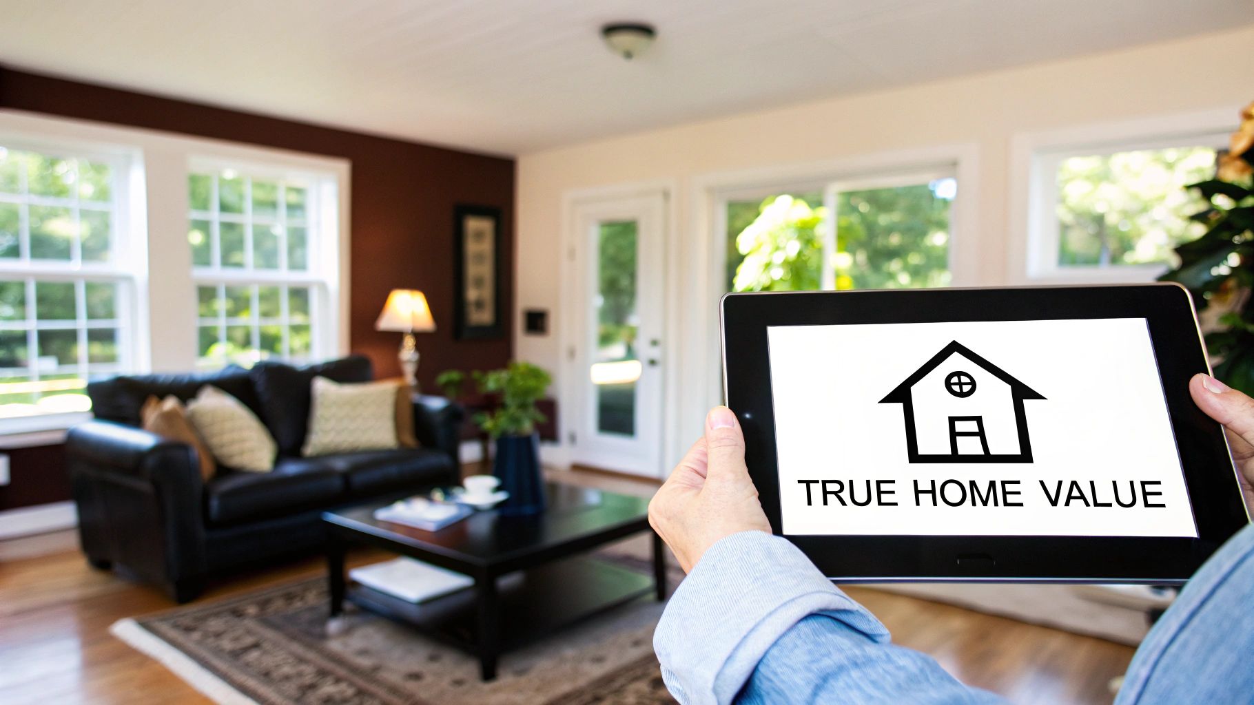 A modern Australian home with a manicured front lawn under a clear blue sky.