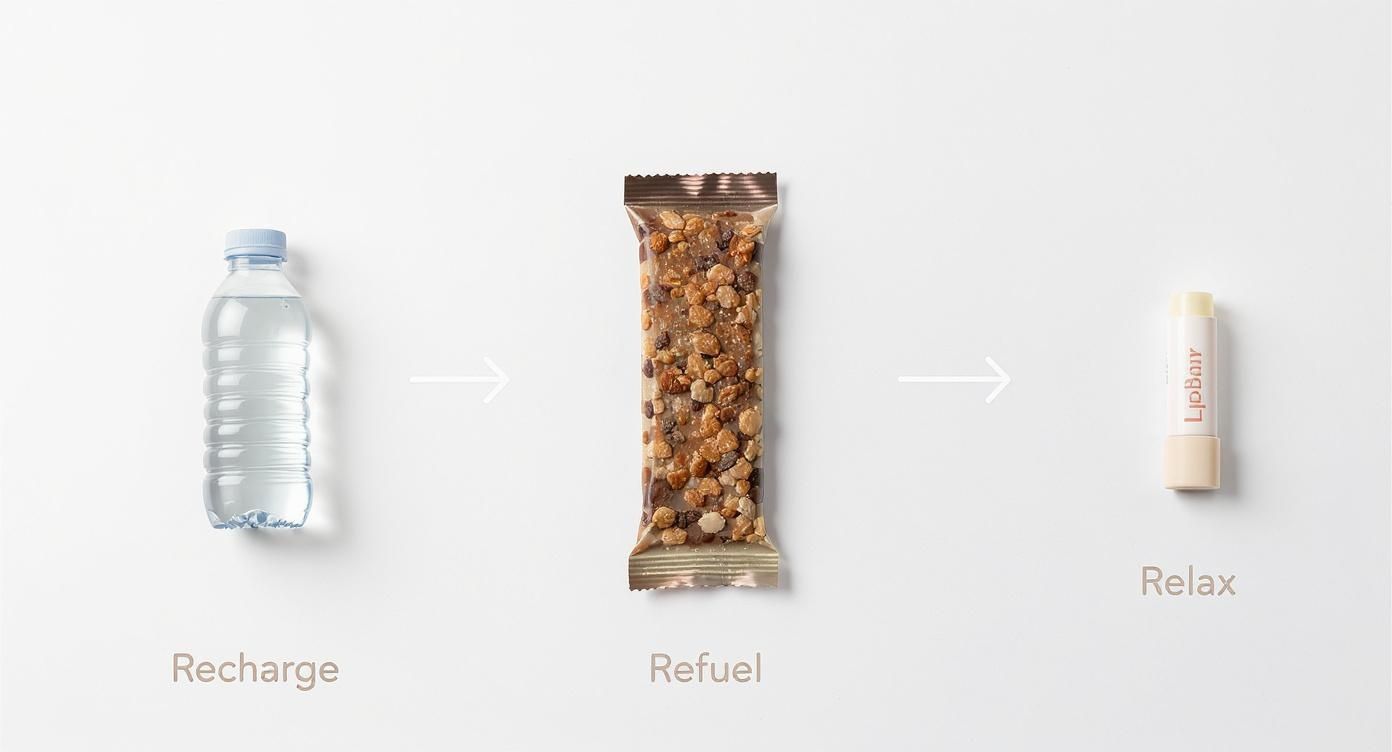 Infographic about diaper bag checklist newborn