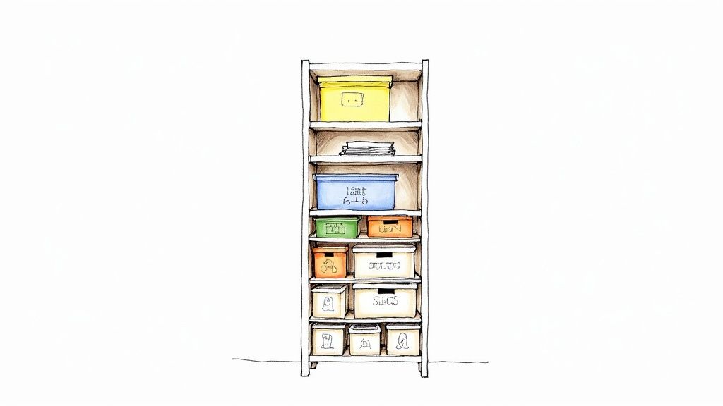 Implement a Shared Storage and Organization System