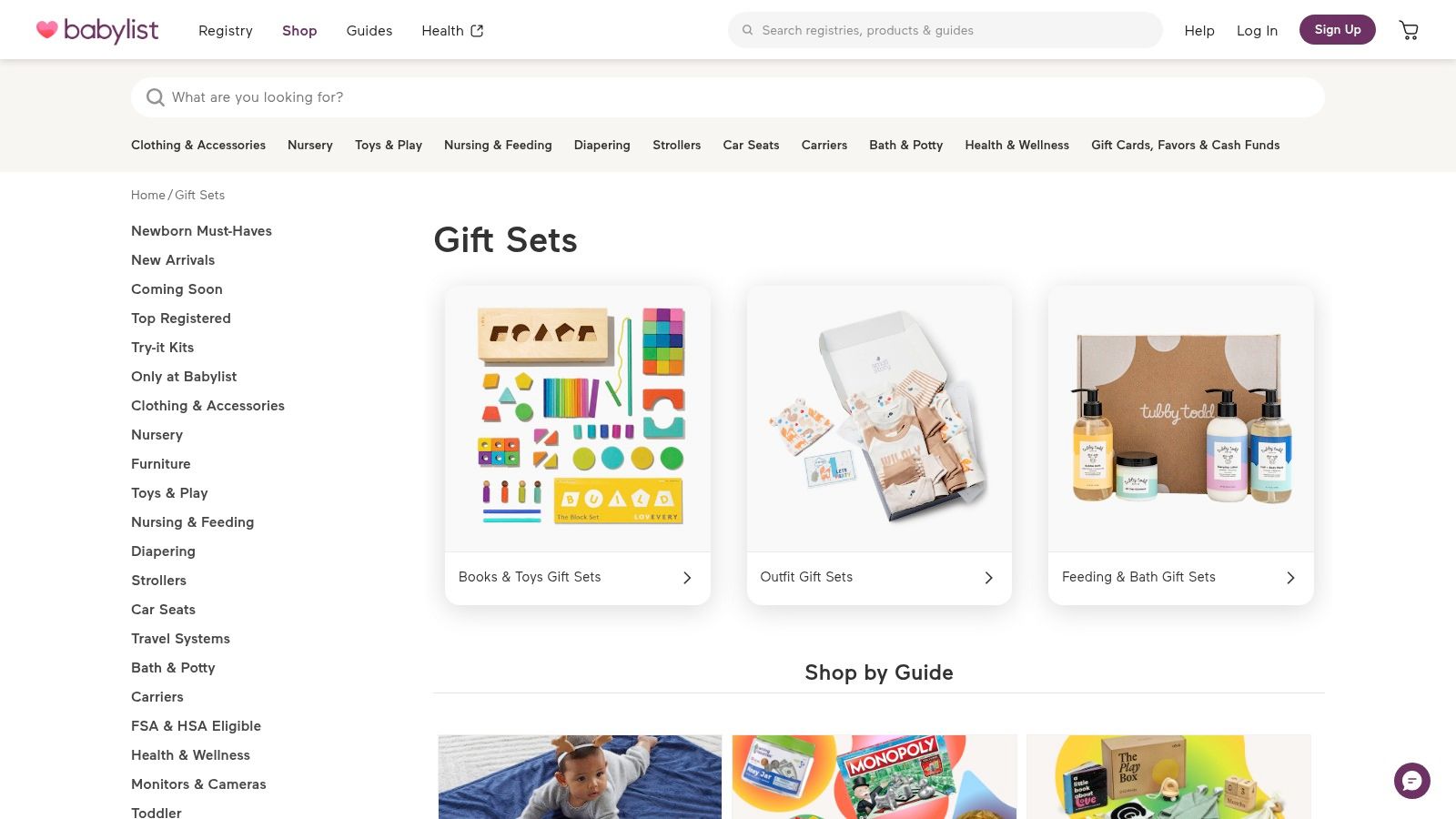 Babylist (Babylist Shop + Guides)