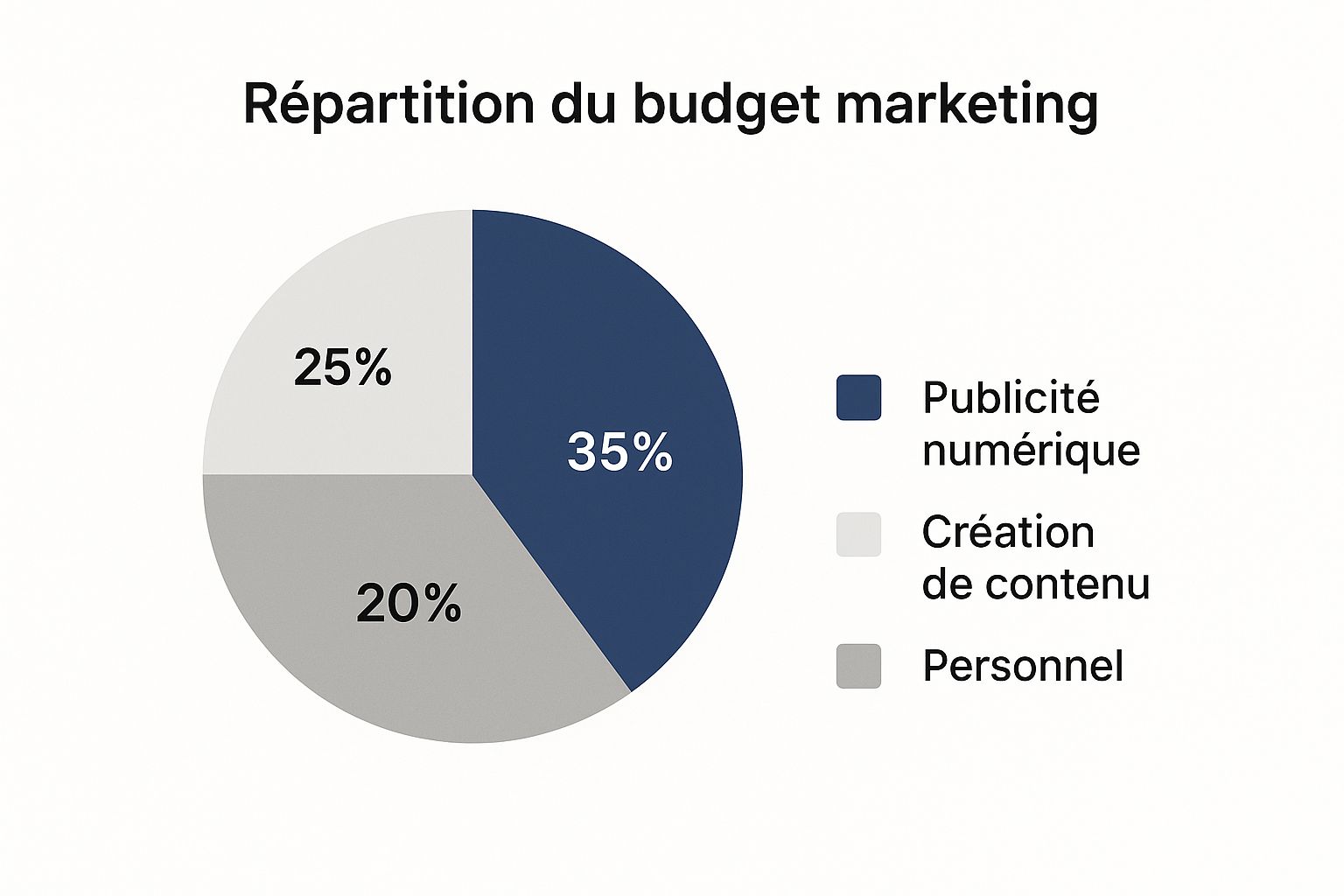 Infographic showing key data about Budget & Resource Allocation