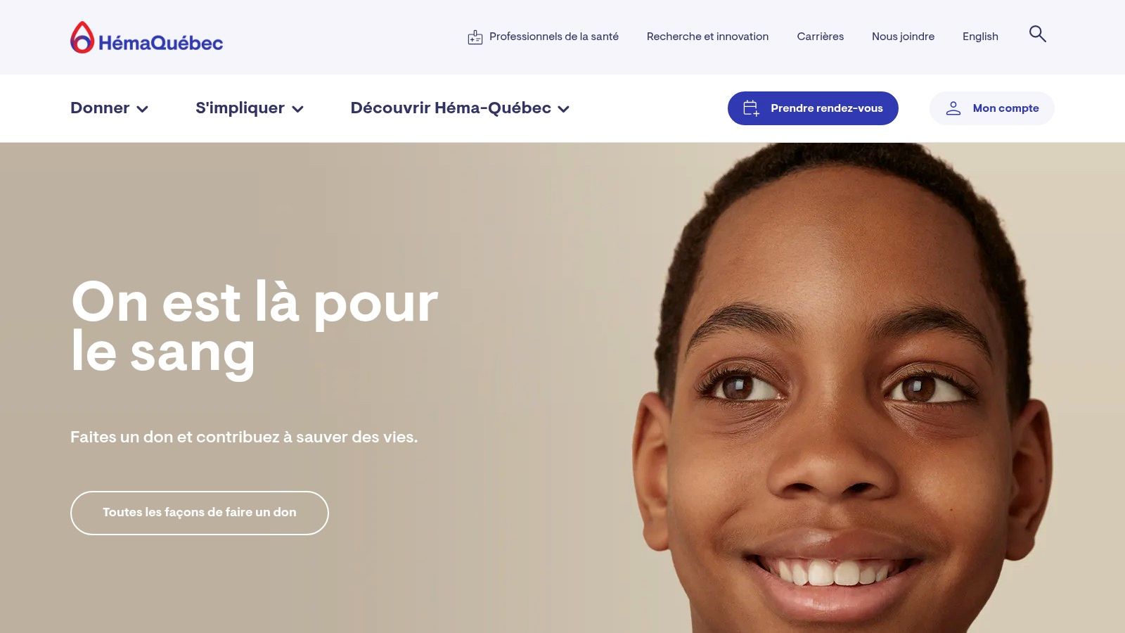Héma‑Québec (JeDonne)