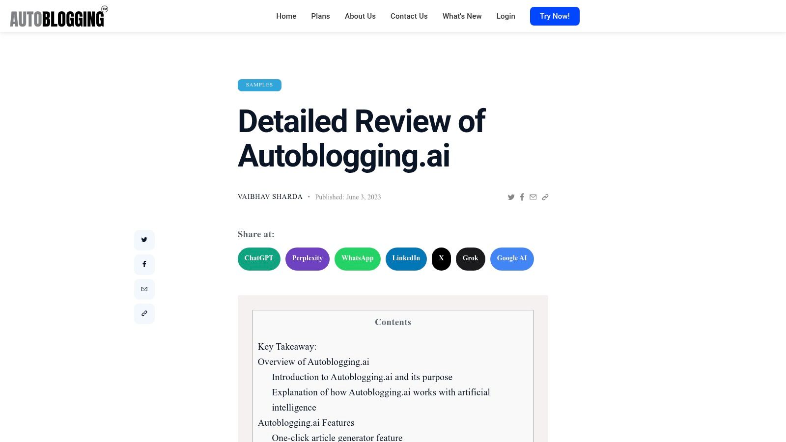 Autoblogging.ai