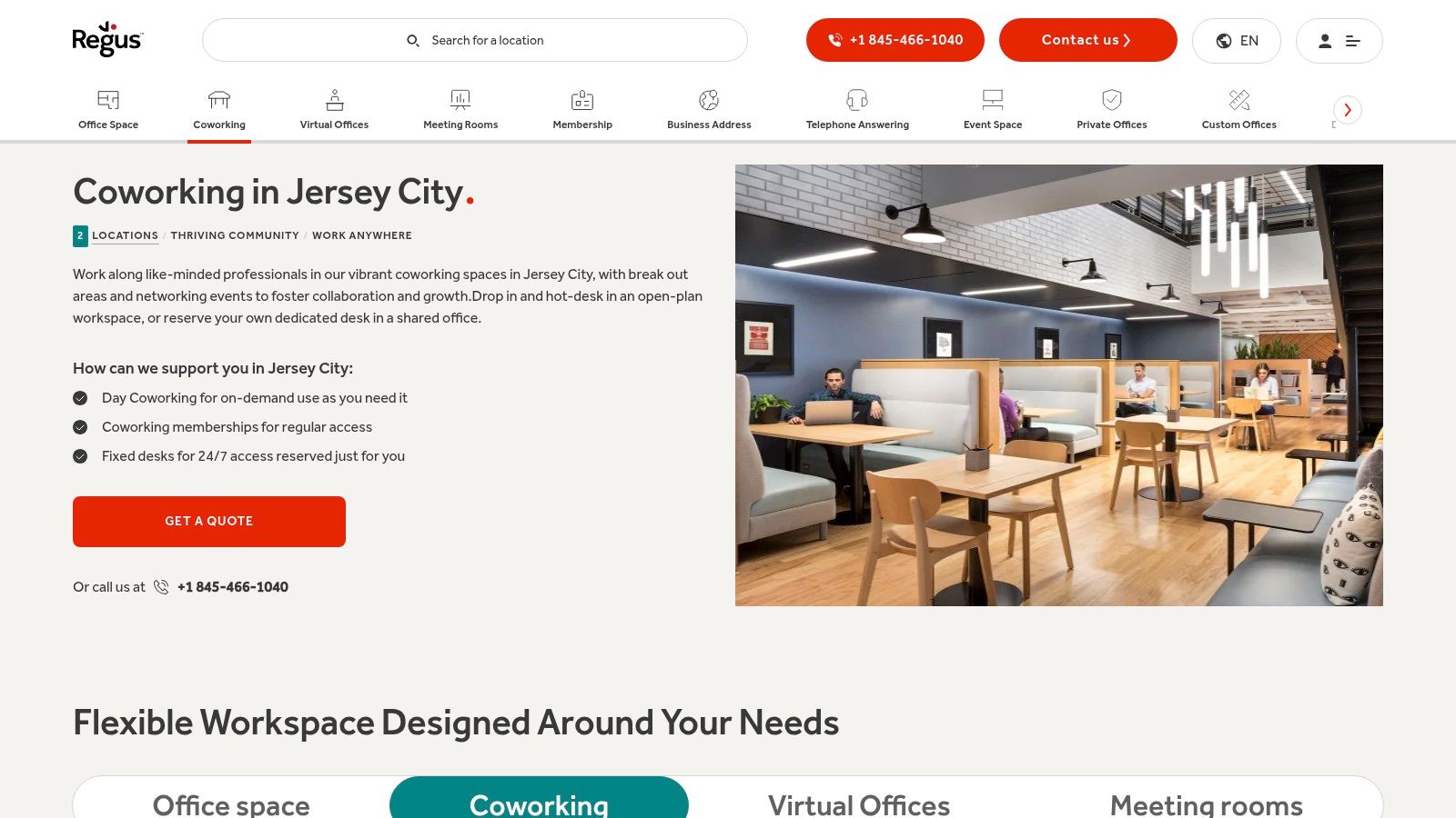 Regus — Jersey City