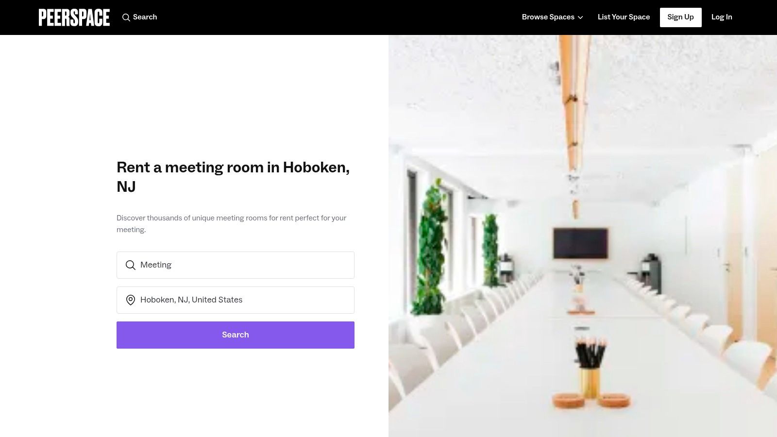 Peerspace (Hoboken meeting rooms & creative spaces)