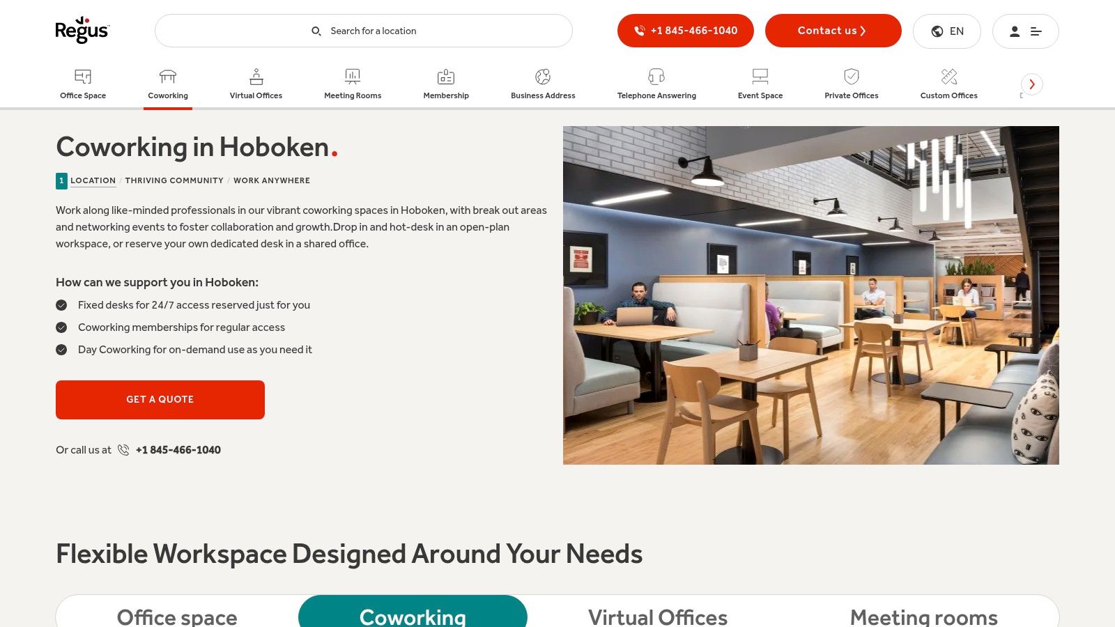 Regus – Hoboken Riverfront Center