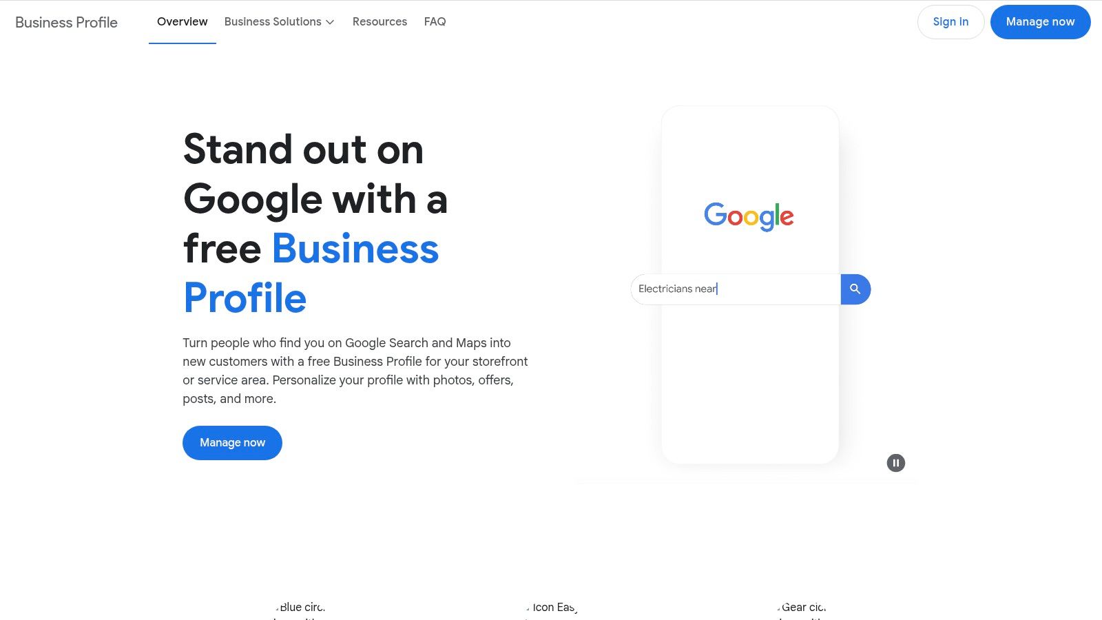 A screenshot of a Google Business Profile for a podcast studio, showing photos, reviews, and location information.