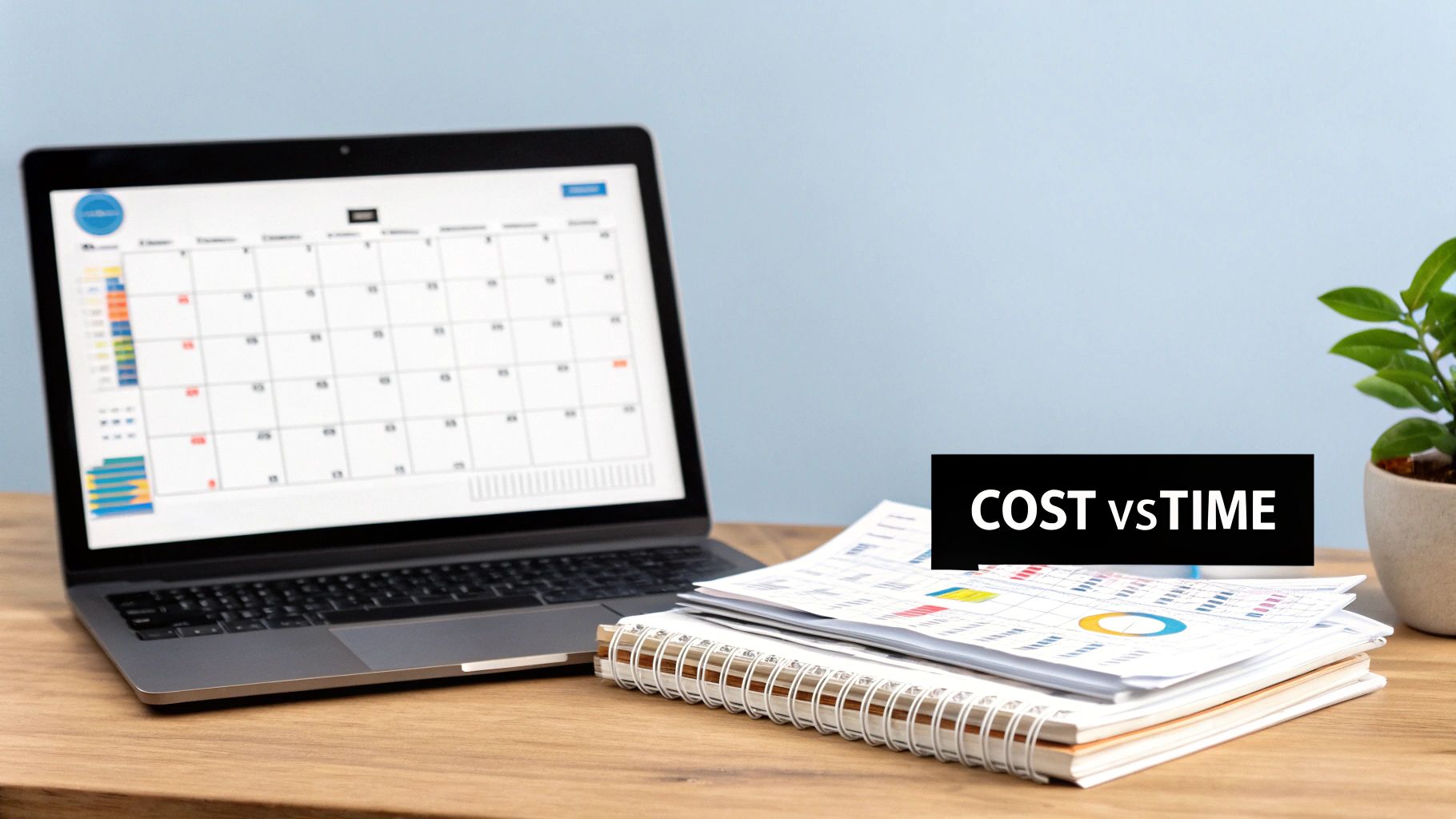 A split image showing a piggy bank on one side and a person putting a coin into a vending machine on the other, symbolizing long-term investment vs. immediate payment.