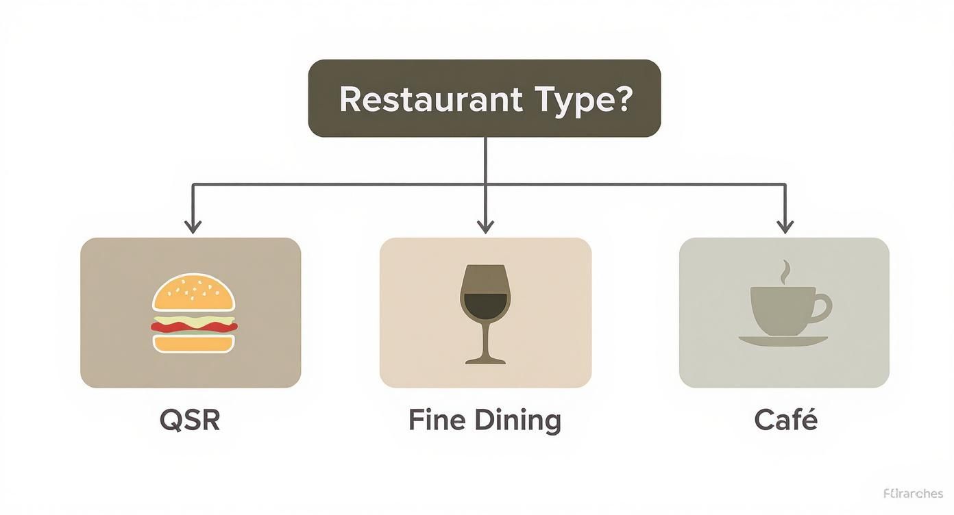 Infographic about digital signage for restaurant