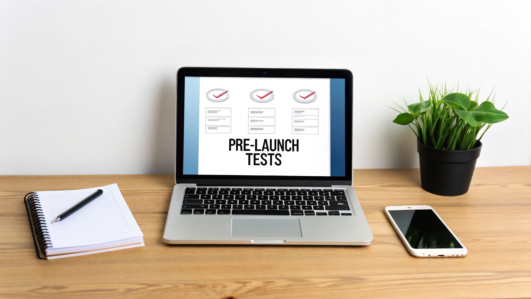 Test Thoroughly Before Launch