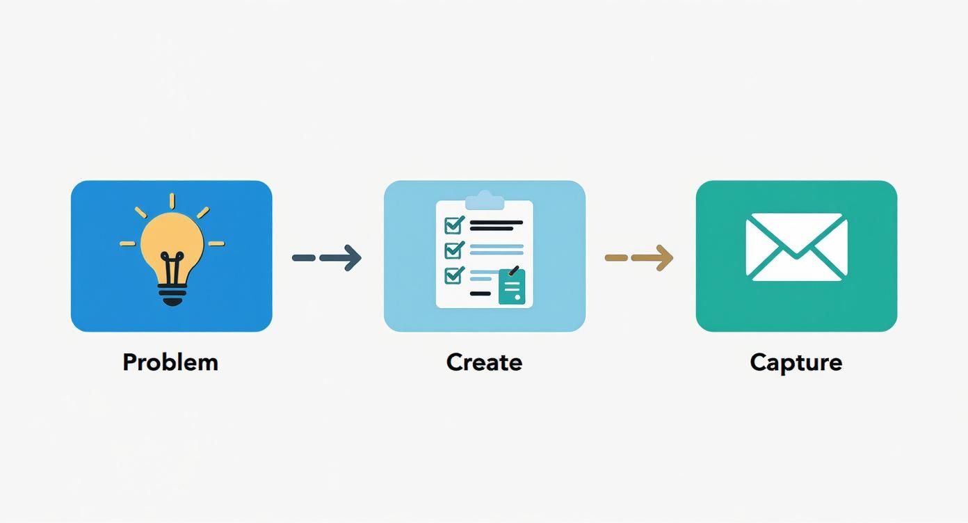 Infographic about email marketing for lead generation