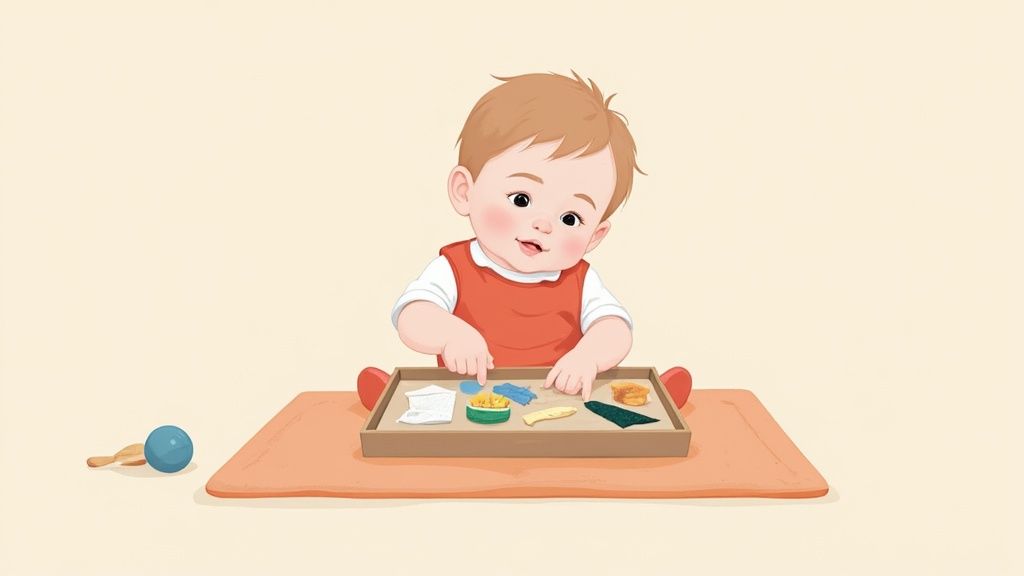 Sensory Exploration with Textured Materials