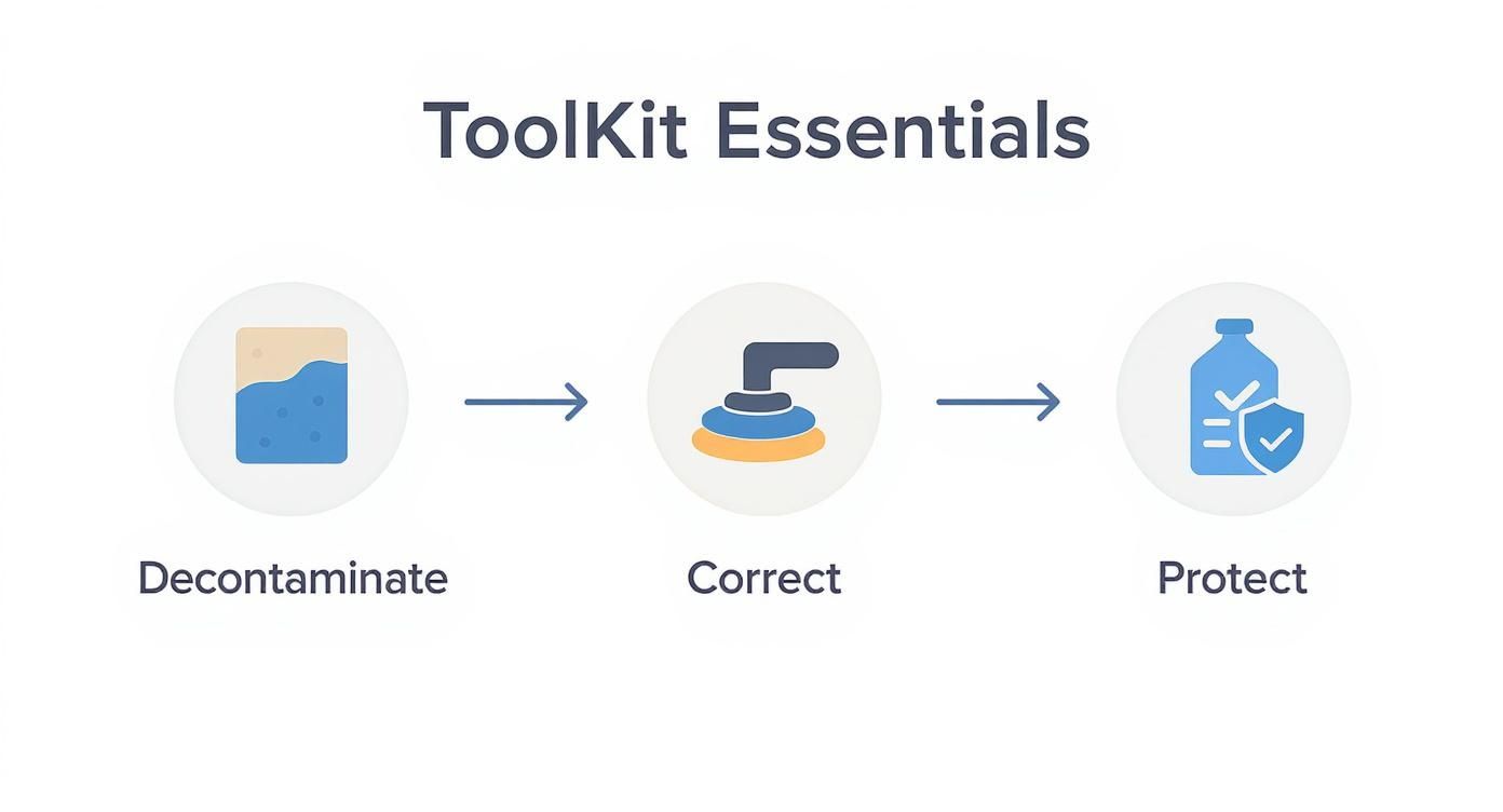 Infographic about diy ceramic coating for cars