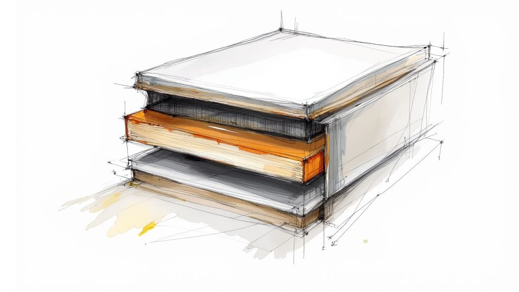 A close-up shot of a ceramic-coated car showcasing its deep gloss and rich color.