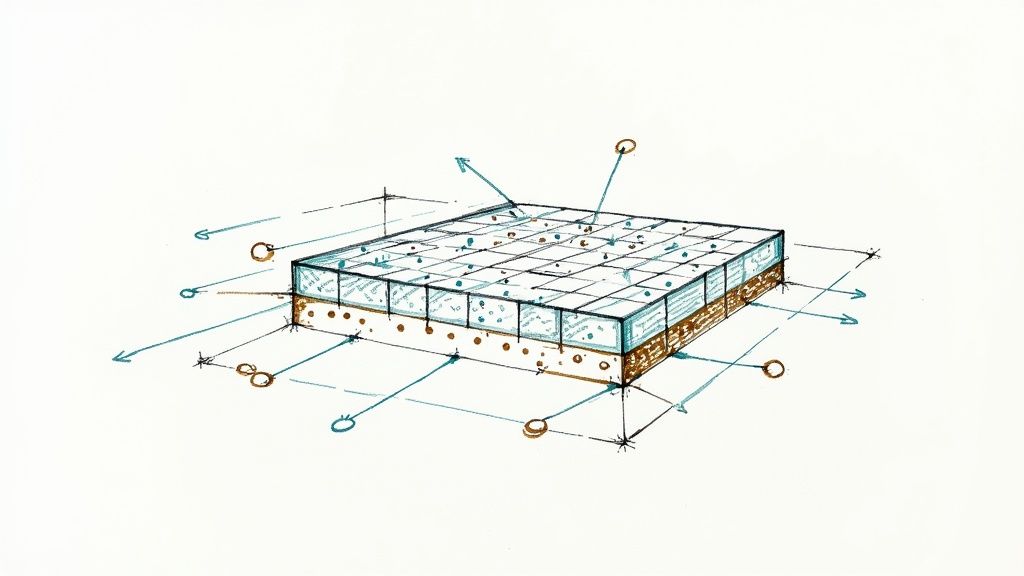 A close-up of a deep black, glossy car hood reflecting light, showcasing the effects of a high-quality ceramic coating.