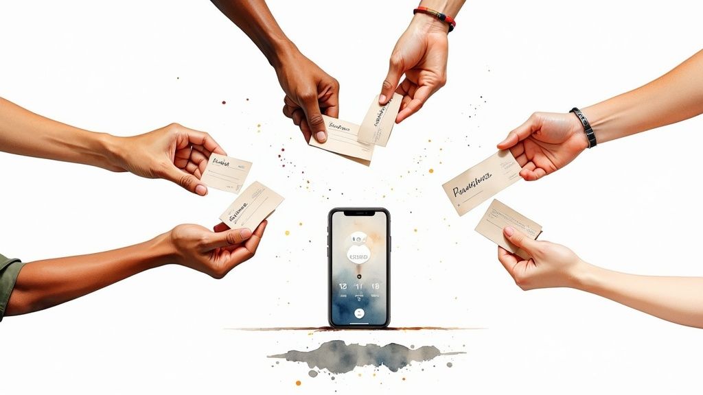 A person using Upvote.club on a laptop to increase Twitter followers