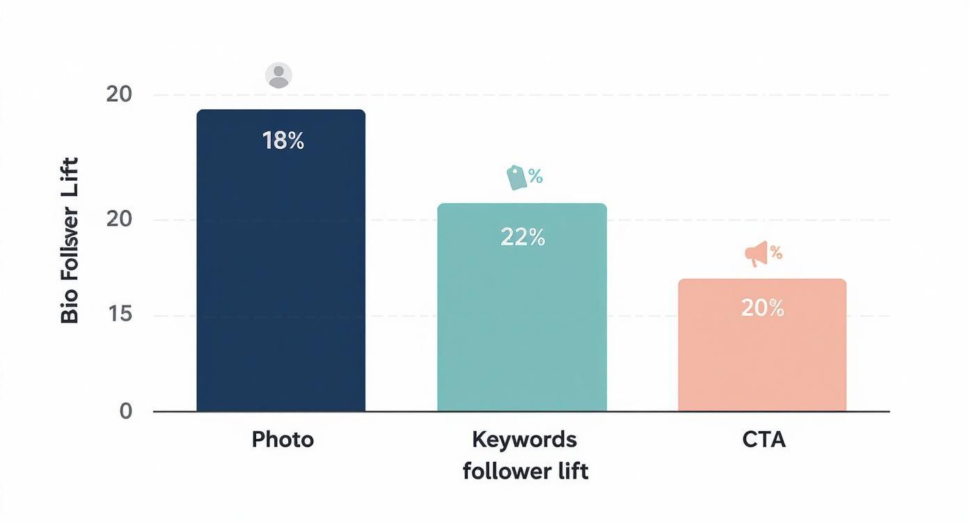 Infographic about how to increase twitter followers