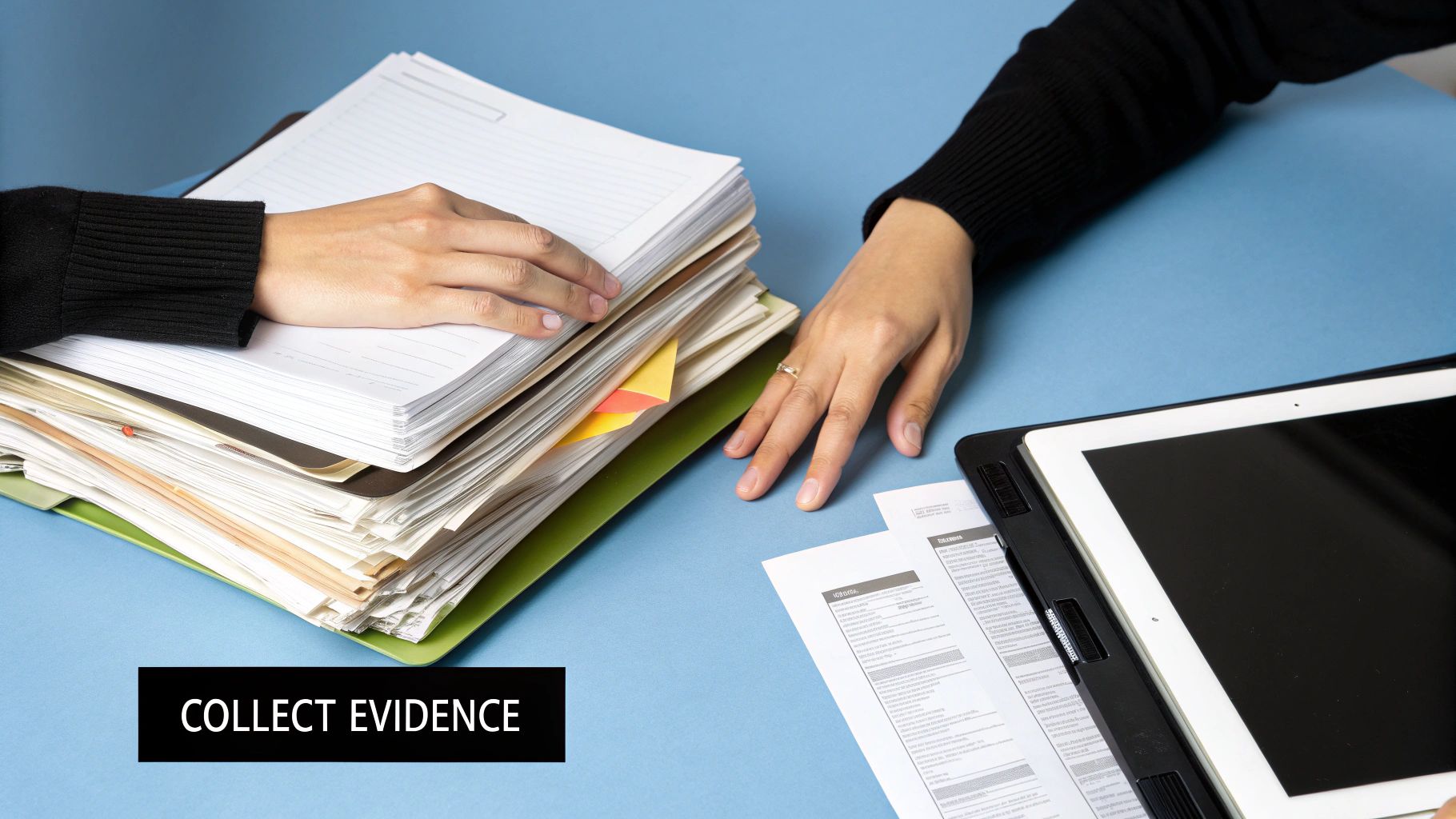 Evidence Collection and Documentation Process
