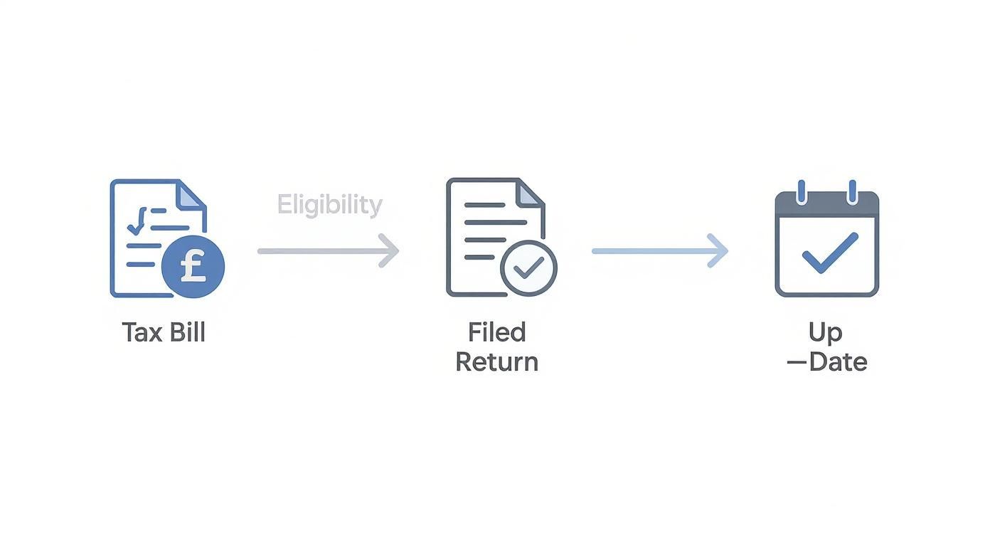 Infographic about self assessment payment plan