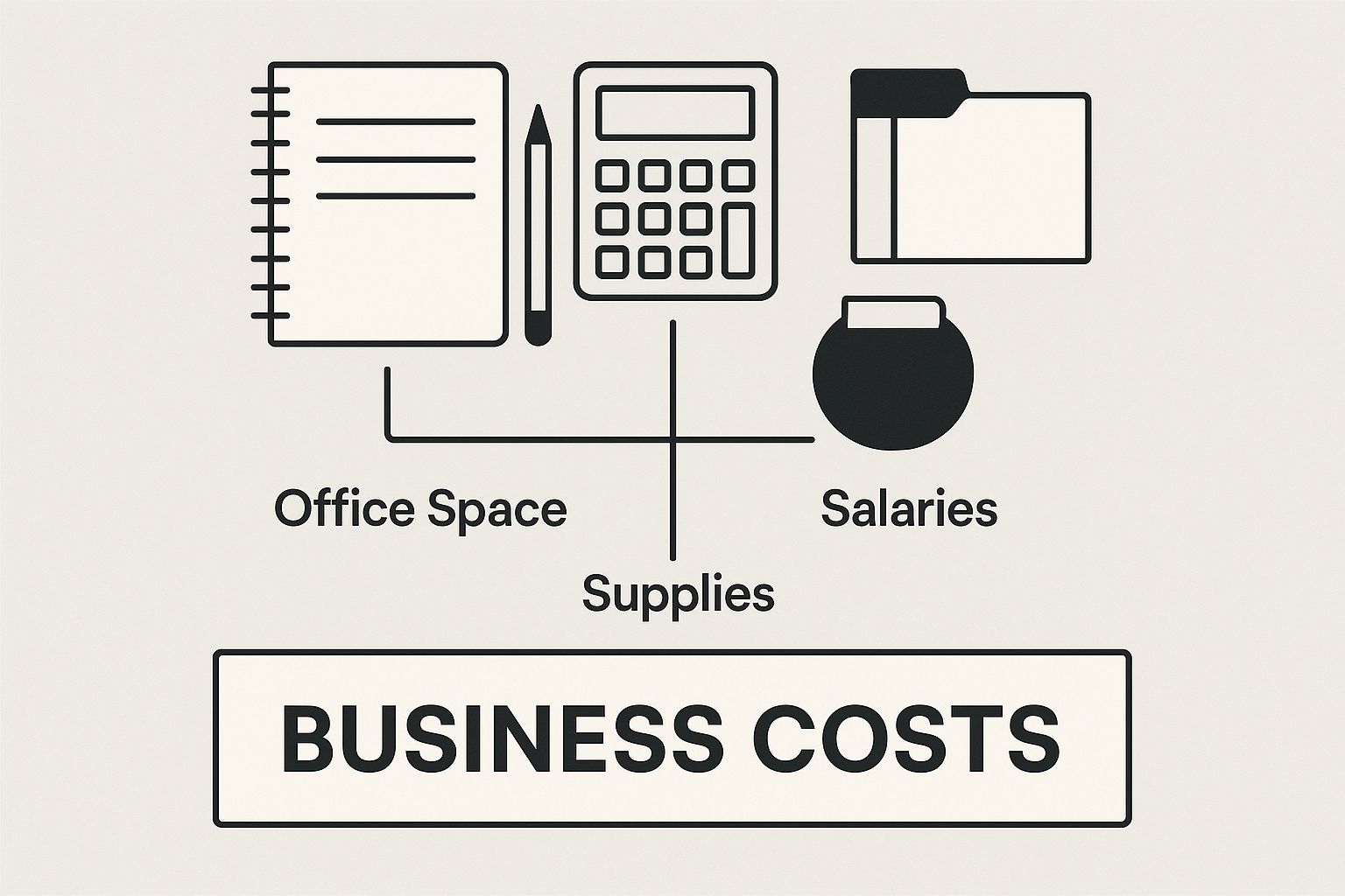 Infographic about limited company expenses