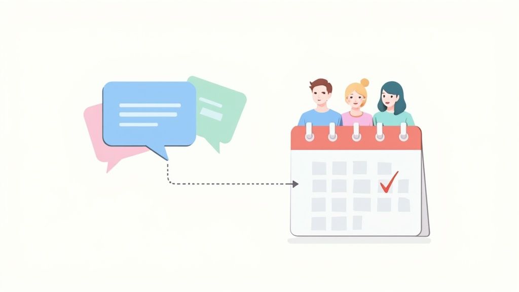 Slack to Google Calenda