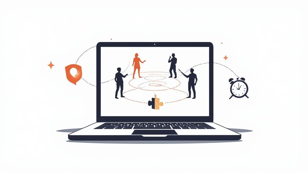 Virtual team building activities