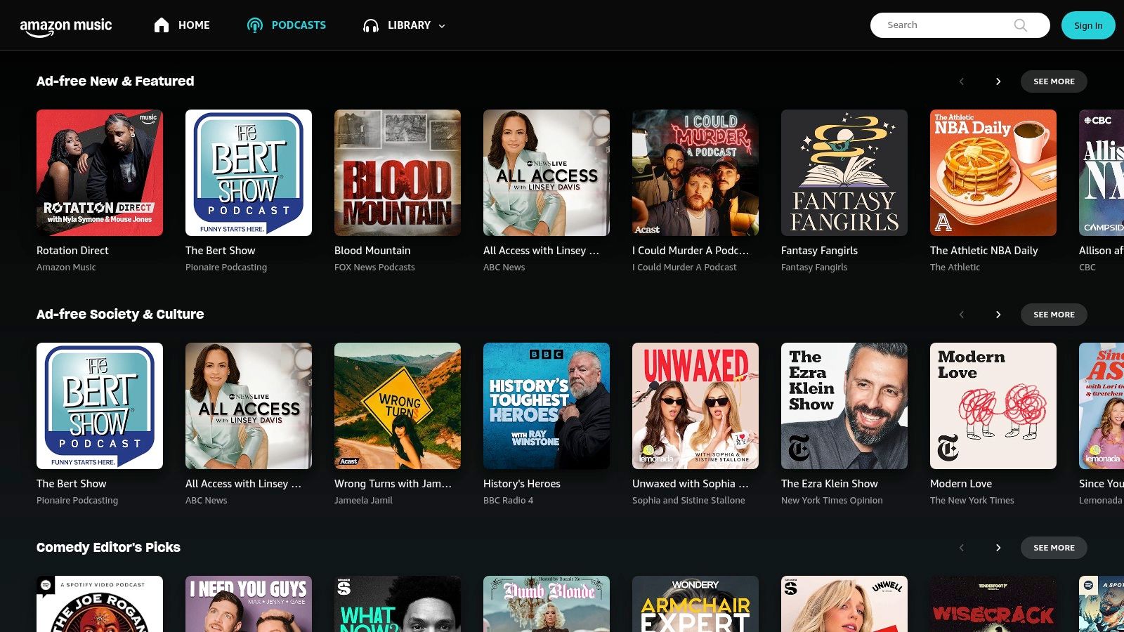 Amazon Music (and Audible)