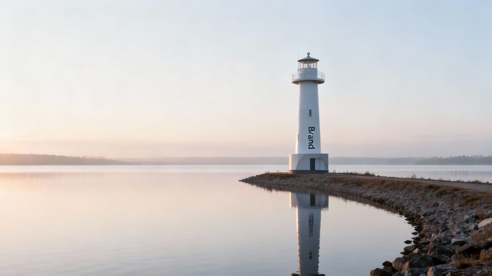 A group of professionals collaborating around a table with laptops, illustrating a strategic marketing meeting.