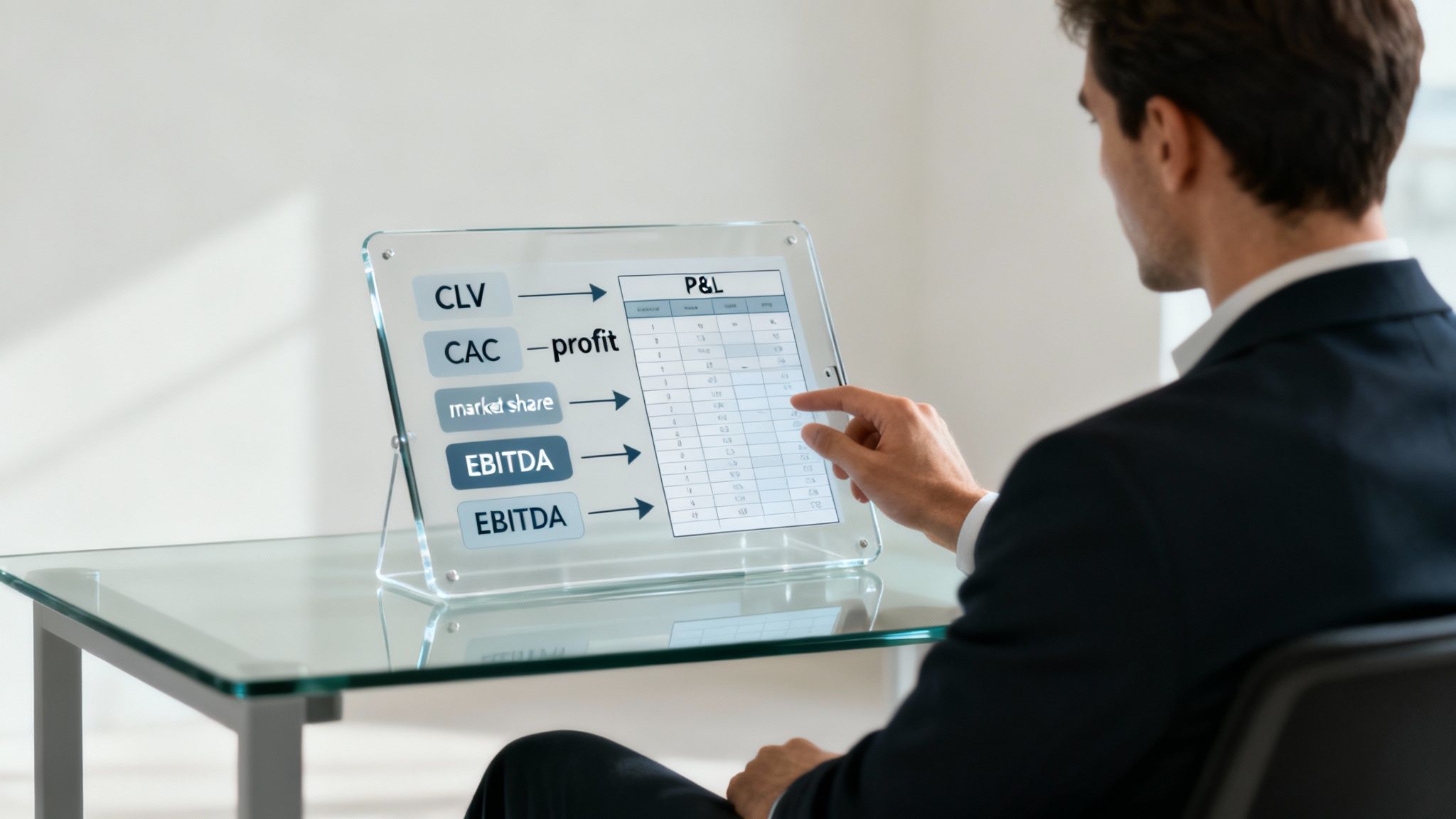 A hand drawing a graph showing return on investment with coins and arrows pointing up.