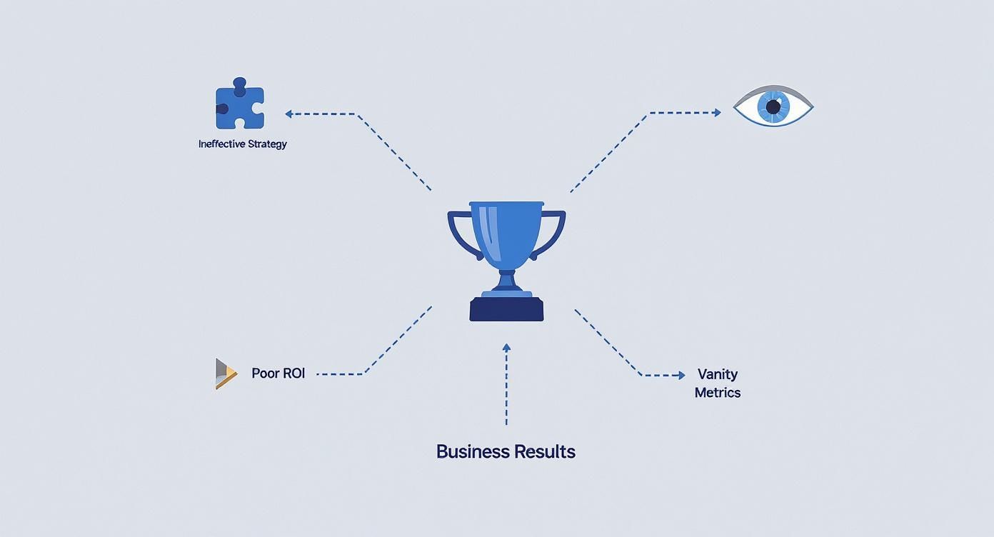 Infographic about digital marketing consulting services