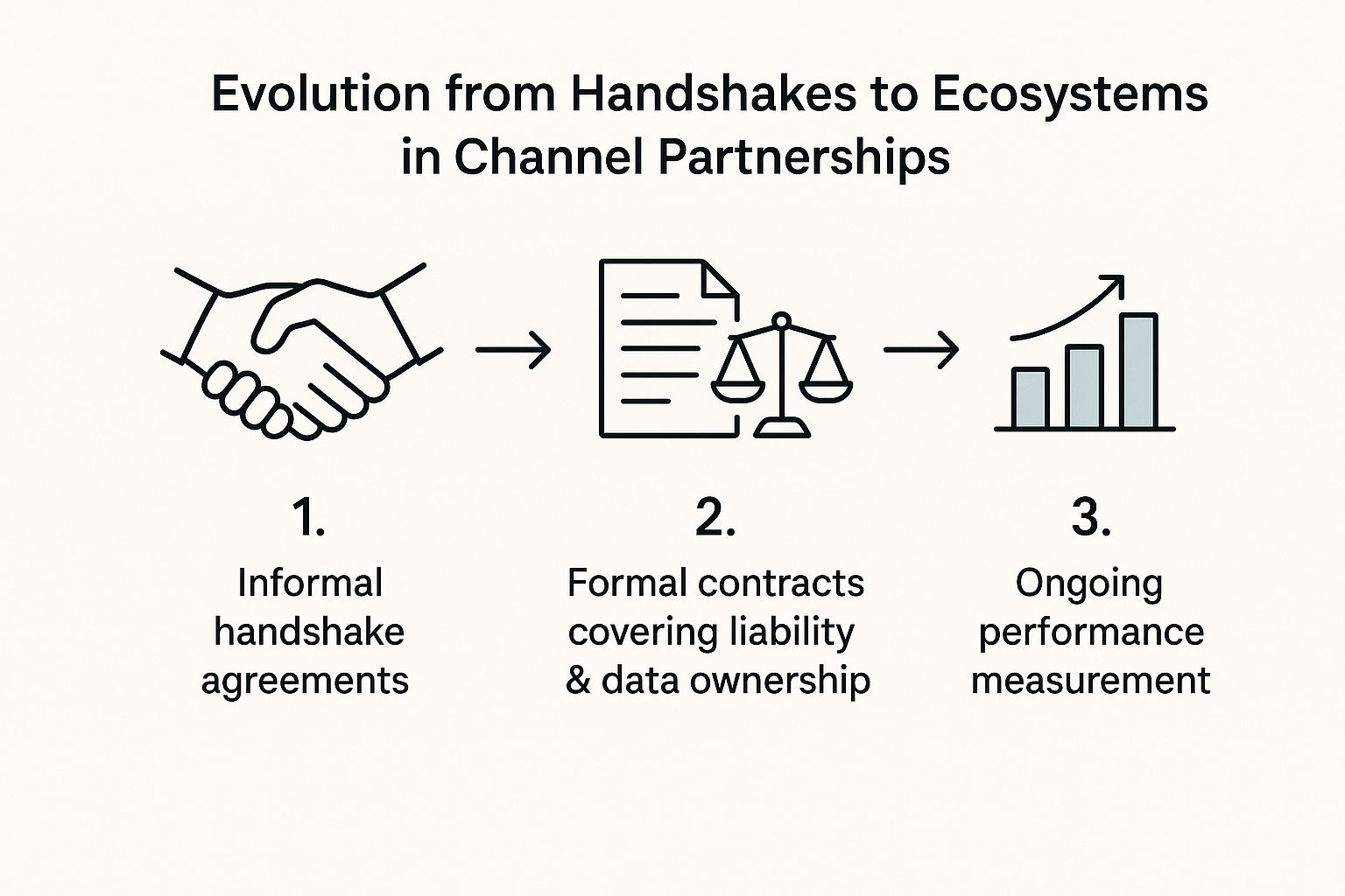 Infographic about channel partner management