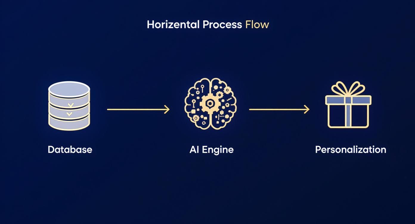 Infographic about casino AI guest personalization