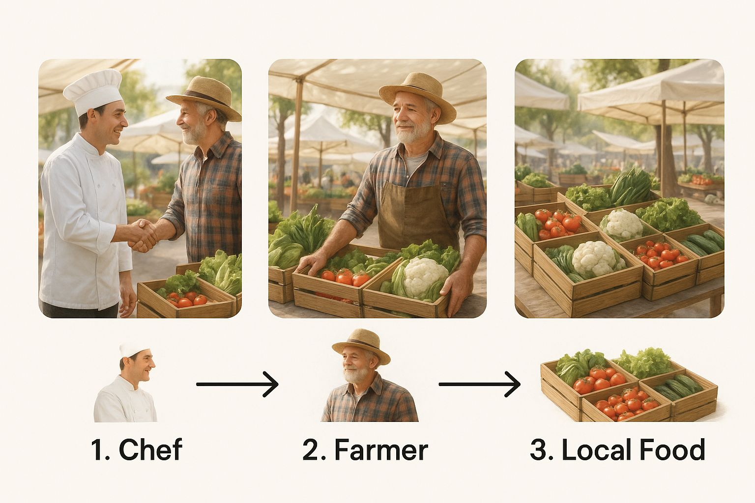 Infographic about how to market a new restaurant