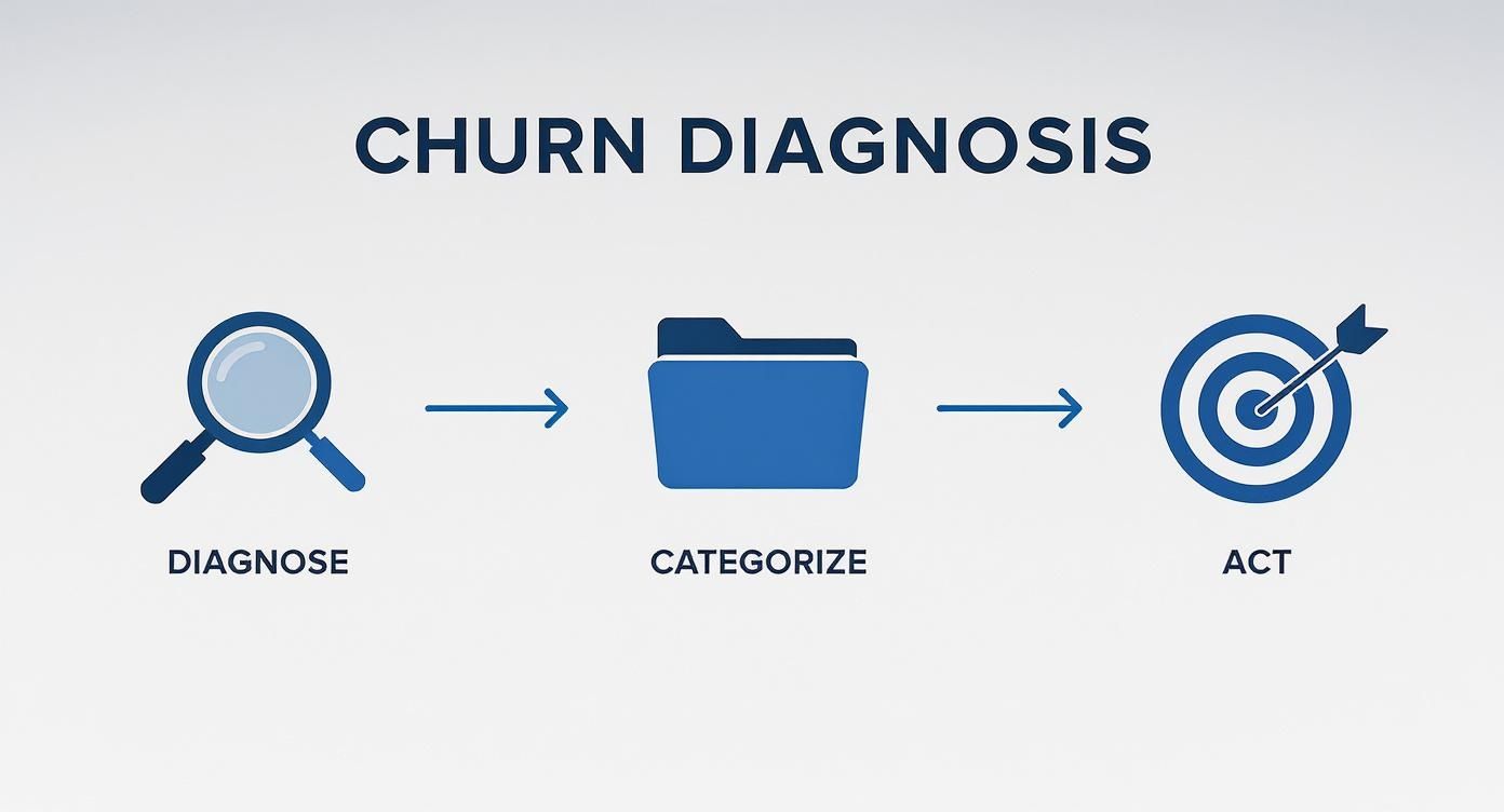 Infographic about reducing customer churn