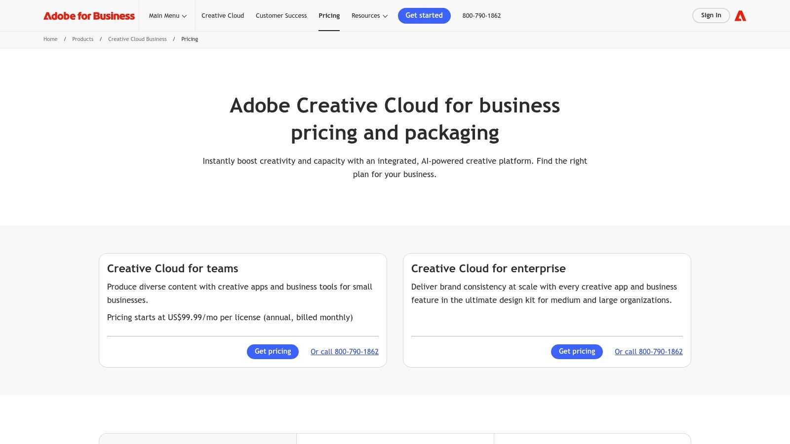 Adobe for Business