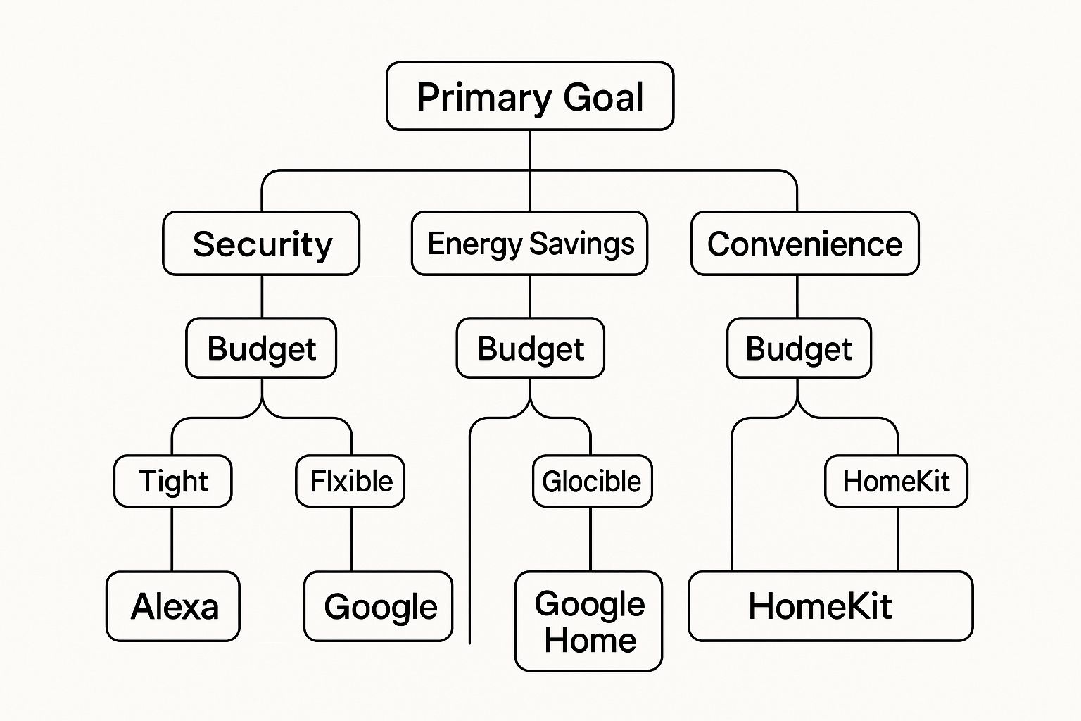 Infographic about setting up a smart home