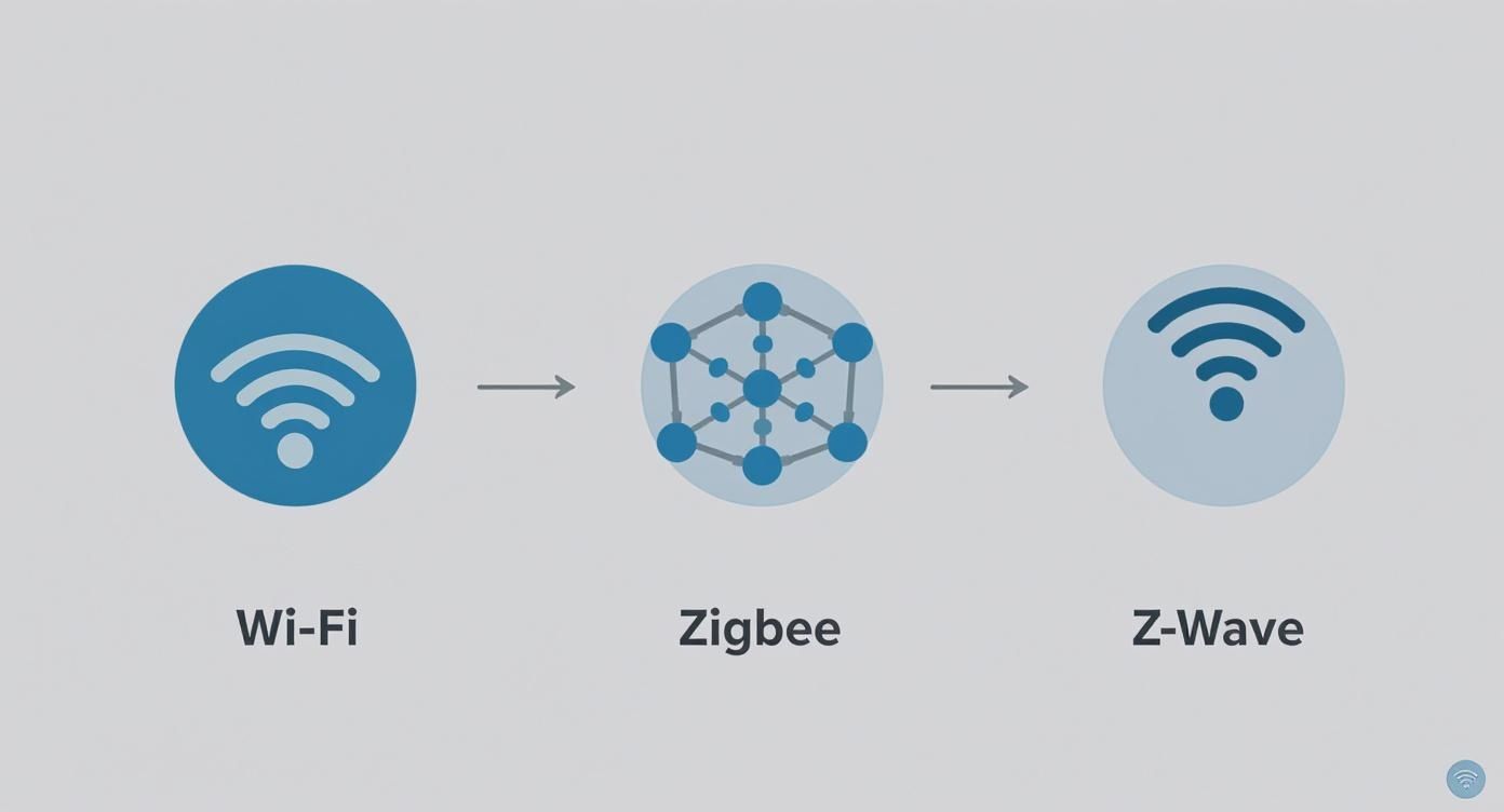 Infographic about what are smart home devices