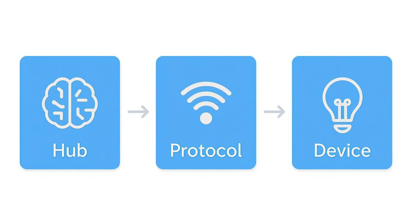 Infographic about home automation diy