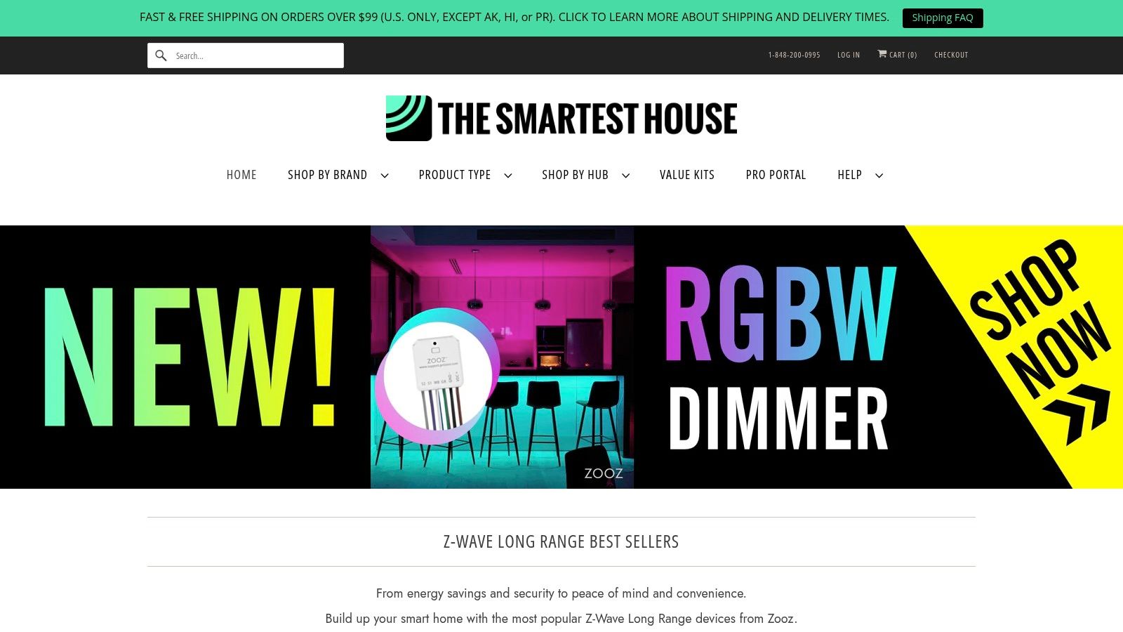 A person using a smartphone to control smart home devices including lighting and a smart plug