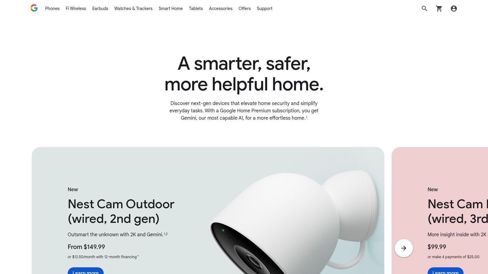 Google – Google Store and Google Home