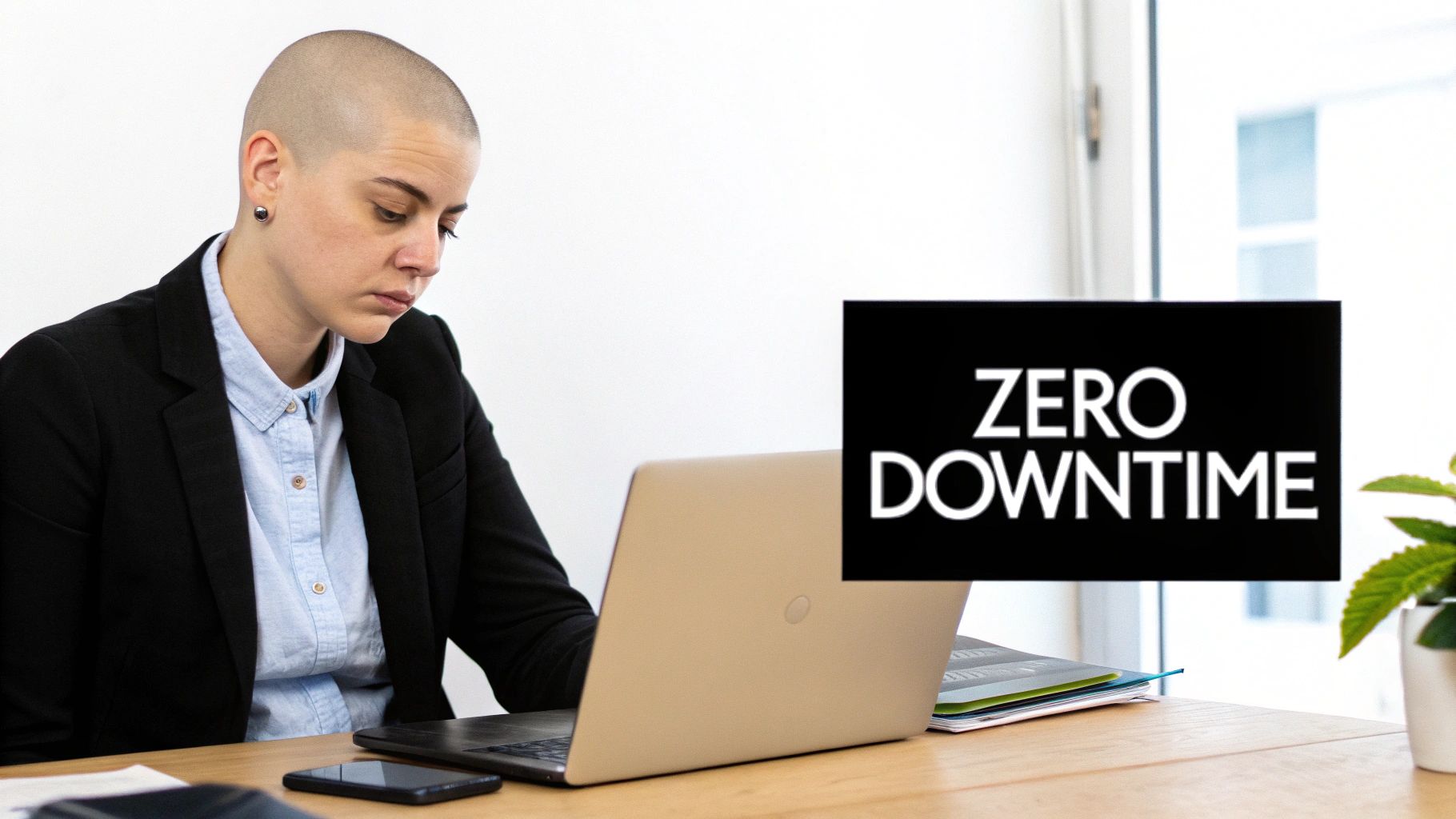 No Recovery Time or Downtime Required