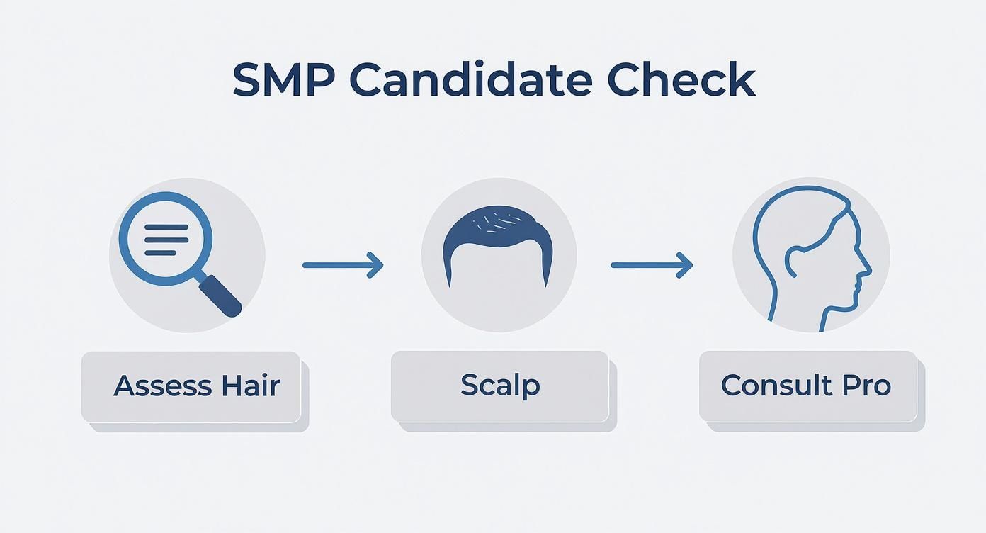 Infographic about head tattoo for hair loss
