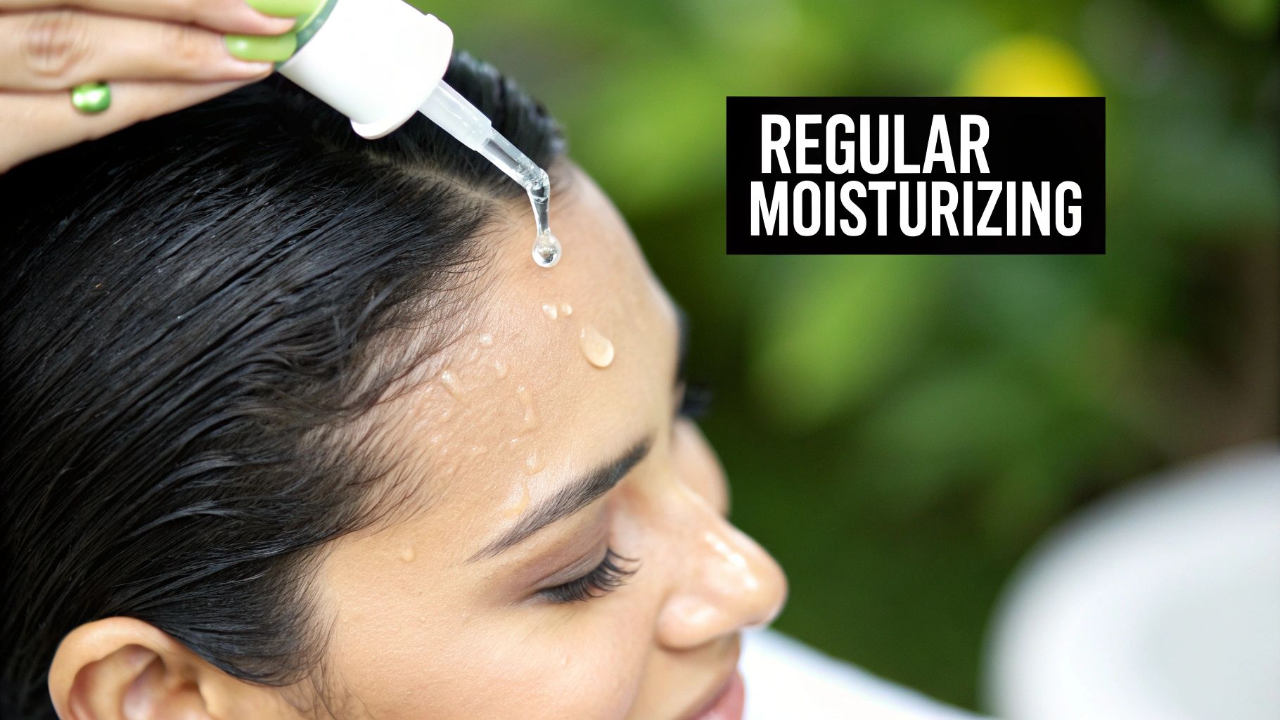 Moisturise Regularly with Non-Comedogenic Products