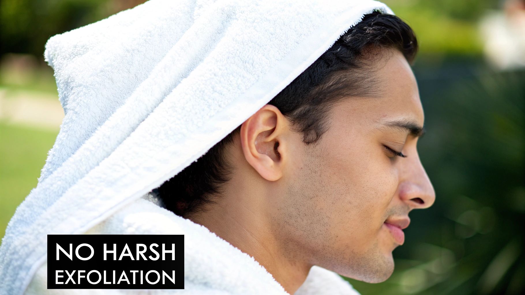 Avoid Harsh Physical and Chemical Exfoliation