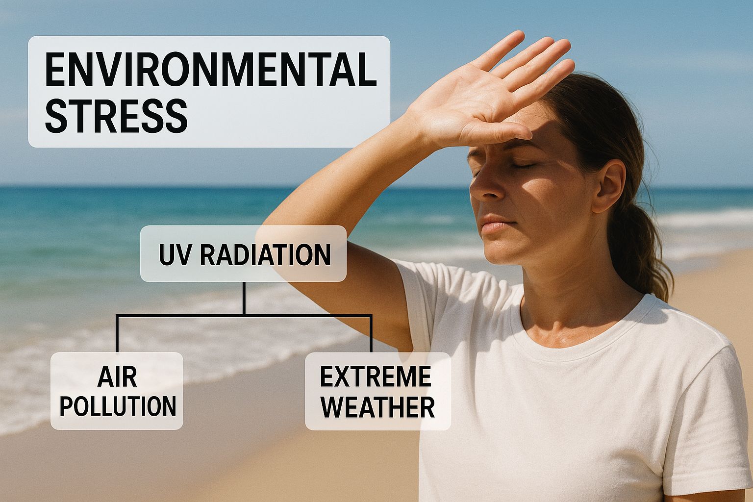Infographic about what causes receding hairline