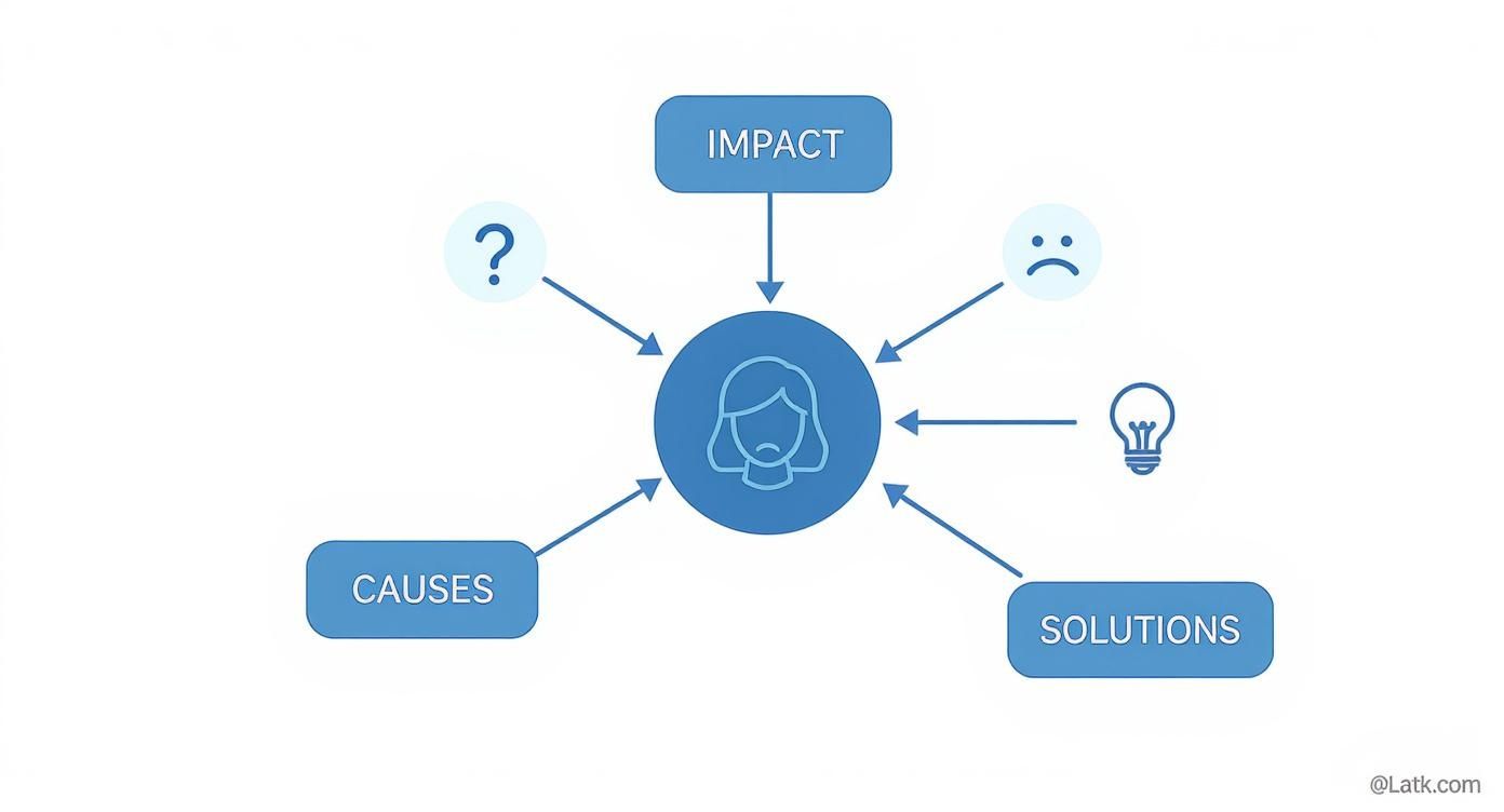 Infographic about hair thinning and balding in women: potential causes and treatment options