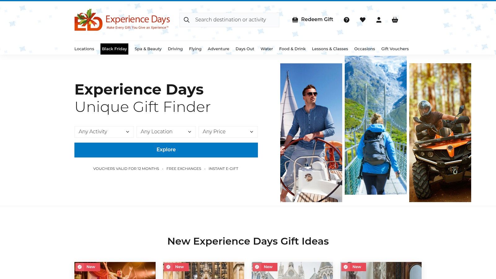 Experience Days (experiencedays.co.uk)